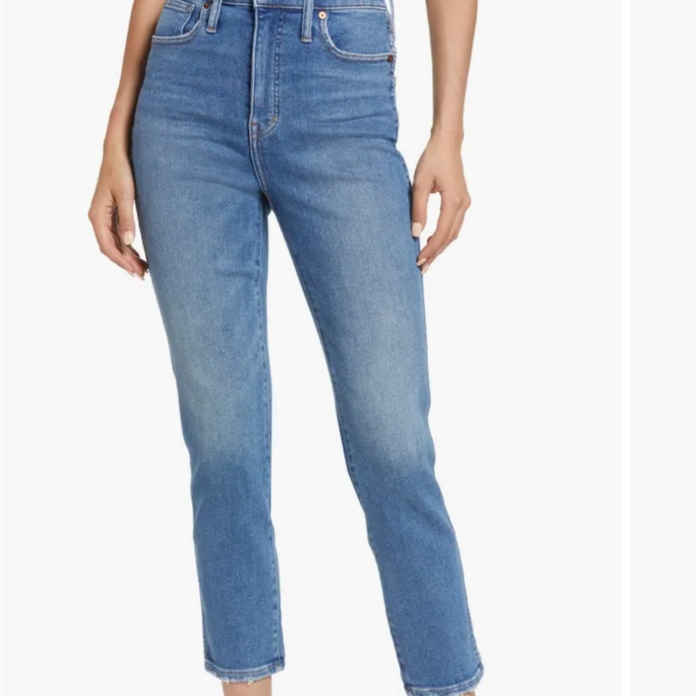 Madewell curvy stovepipe jeans size 26